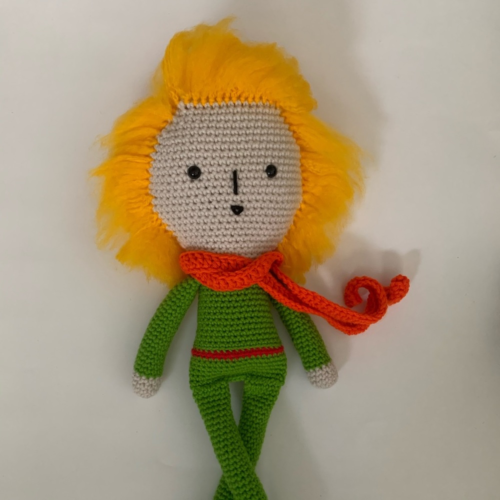 Amigurumi Little Prince, made 100% with love.